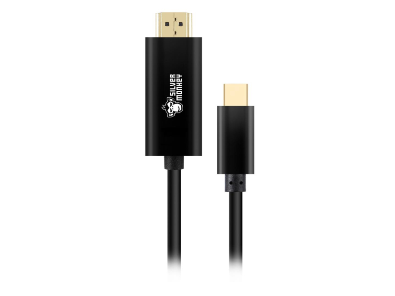 Silver Monkey Kabel USB-C - HDMI 1.4 1,8 m